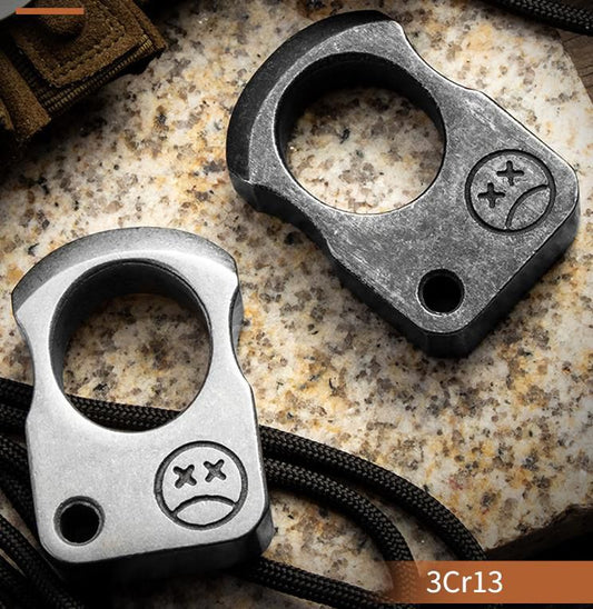 High Quality Steel Single Outdoor Pocket EDC Knuckle Dusters
