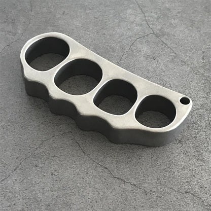 Medium Titanium Pea Knuckle Dusters EDC Outdoor Tool