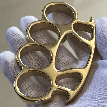 Outdoor Tool with Mirror Surface Knuckle Dusters Bottle Opener Savage EDC