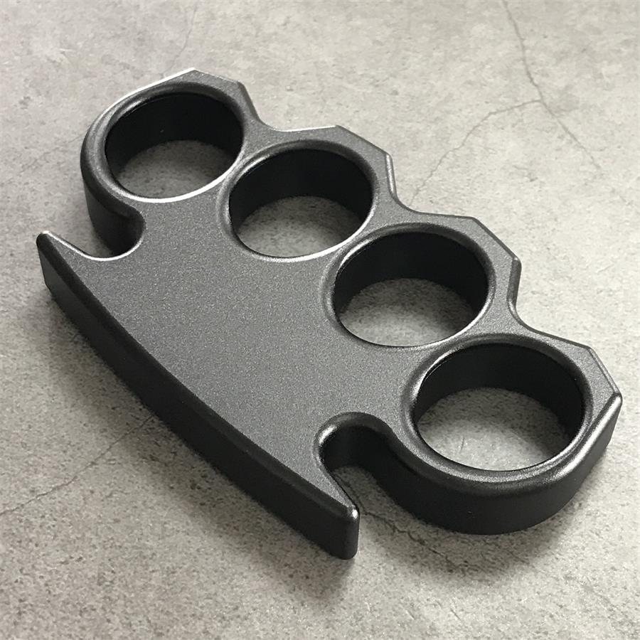Aviation Aluminum Lightweight Knuckle Duster Self Defense EDC Tool