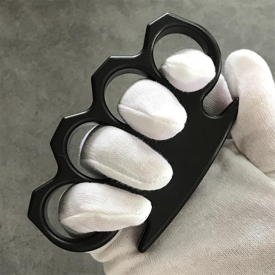 Aviation Aluminum Lightweight Knuckle Duster Self Defense EDC Tool