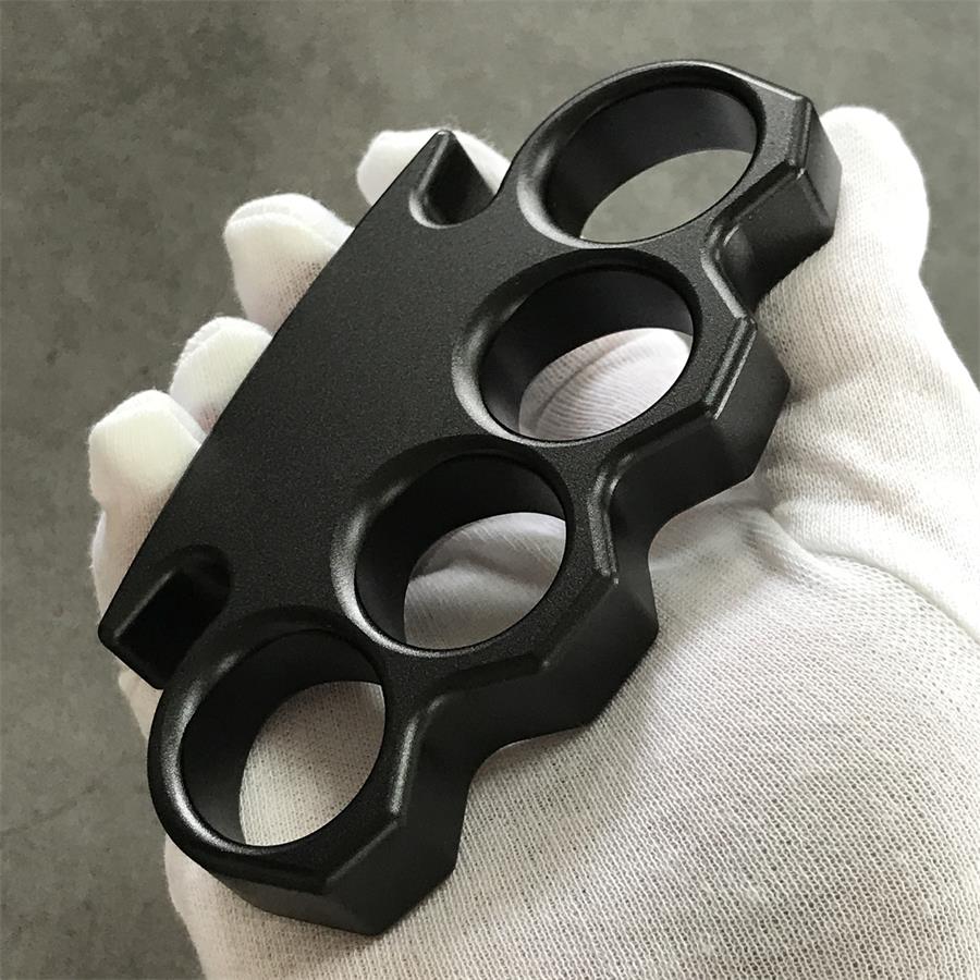 Aviation Aluminum Lightweight Knuckle Duster Self Defense EDC Tool