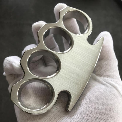 Brushed Finish and Mirror Polished Steel Knuckle Dusters