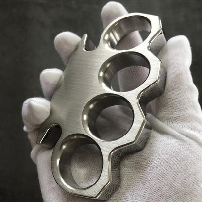Brushed Finish and Mirror Polished Steel Knuckle Dusters