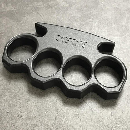 GODEDC Aviation Aluminum Knuckle Duster Lightweight Self Defense Tool