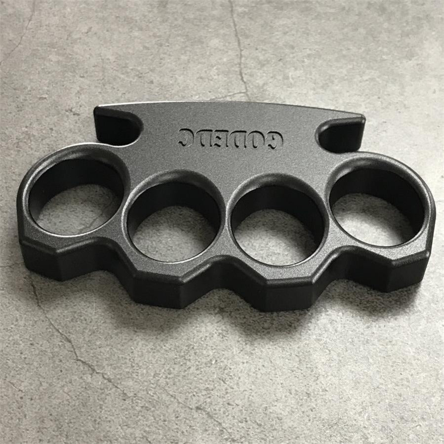 GODEDC Aviation Aluminum Knuckle Duster Lightweight Self Defense Tool