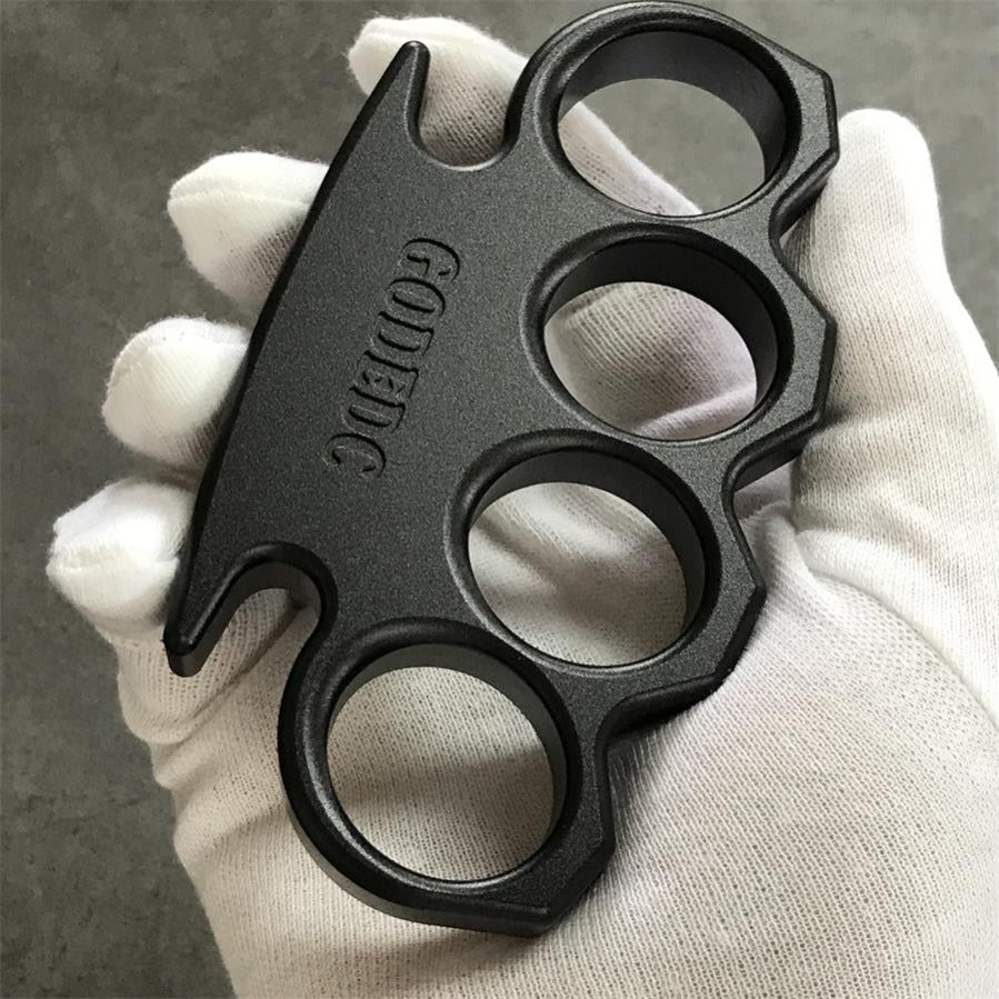 GODEDC Aviation Aluminum Knuckle Duster Lightweight Self Defense Tool