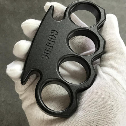 GODEDC Aviation Aluminum Knuckle Duster Lightweight Self Defense Tool