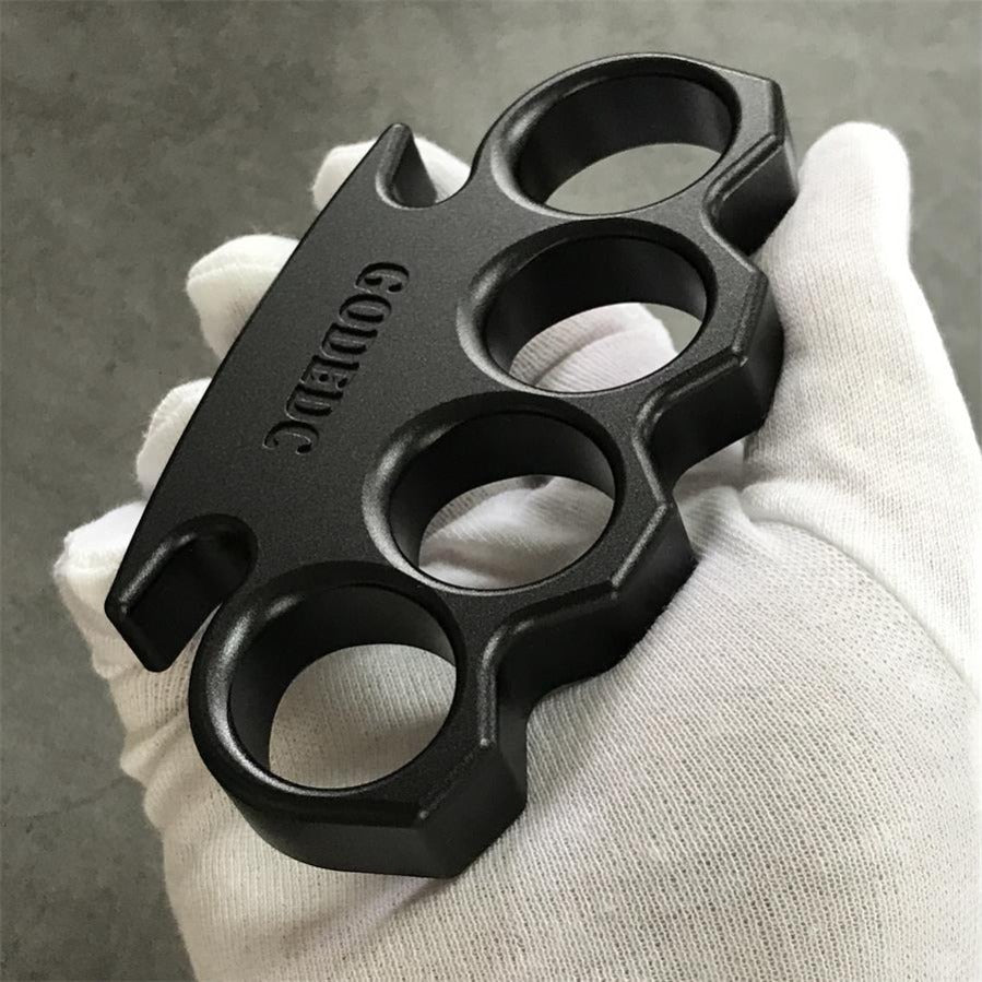 GODEDC Aviation Aluminum Knuckle Duster Lightweight Self Defense Tool