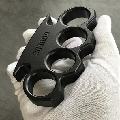 GODEDC Aviation Aluminum Knuckle Duster Lightweight Self Defense Tool