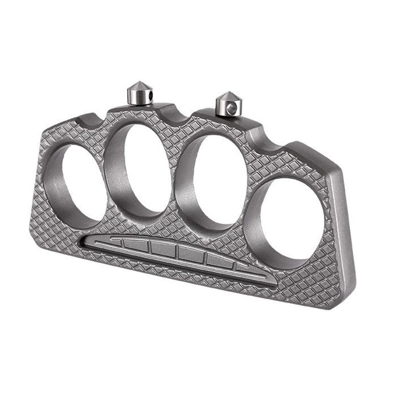 Knuckle Duster Detachable Window Breaker Self Defense Outdoor EDC Tool