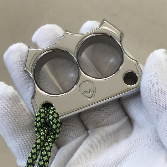 Mini 316 Steel Alien Knuckle Dusters Portable Outdoor Tool