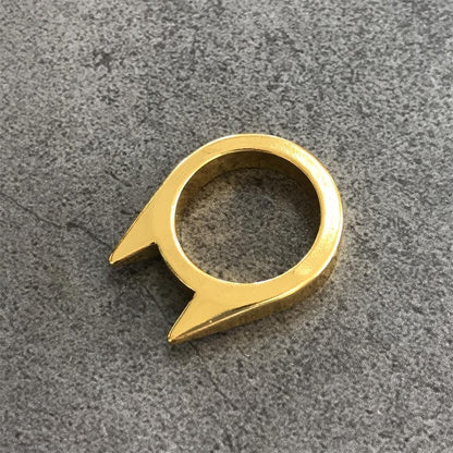 Mini Ring Decoration Portable Outdoor EDC Knuckle Dusters