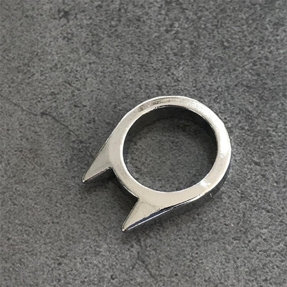Mini Ring Decoration Portable Outdoor EDC Knuckle Dusters
