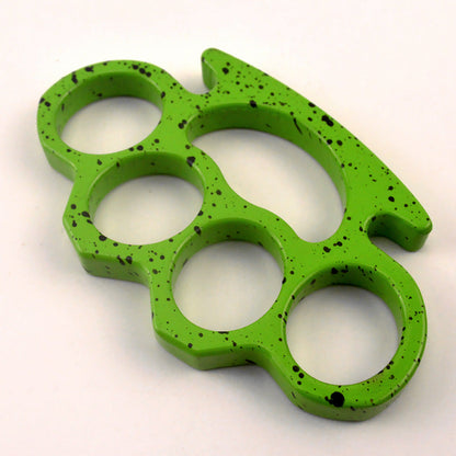 Outdoor EDC Backpack Red and Green Knuckle Dusters