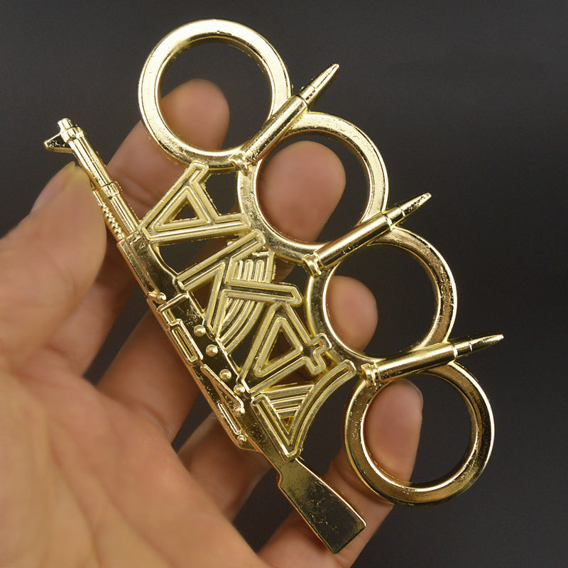 Multi-style Four Finger Outdoor Pocket  EDC Knuckle Dusters