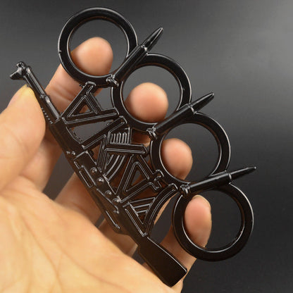 Multi-style Four Finger Outdoor Pocket  EDC Knuckle Dusters