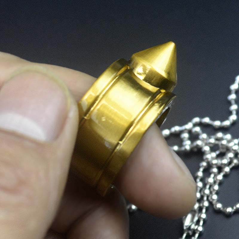 One Finger Ring Pendant Pocket EDC Knuckle Dusters