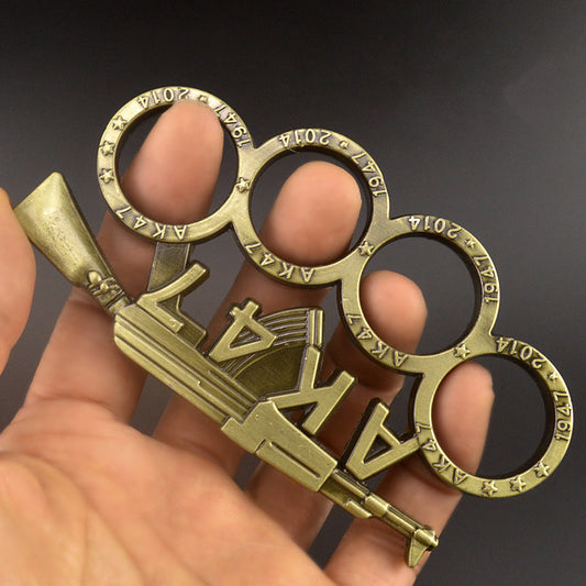 Multi-style Four Finger Outdoor Pocket  EDC Knuckle Dusters