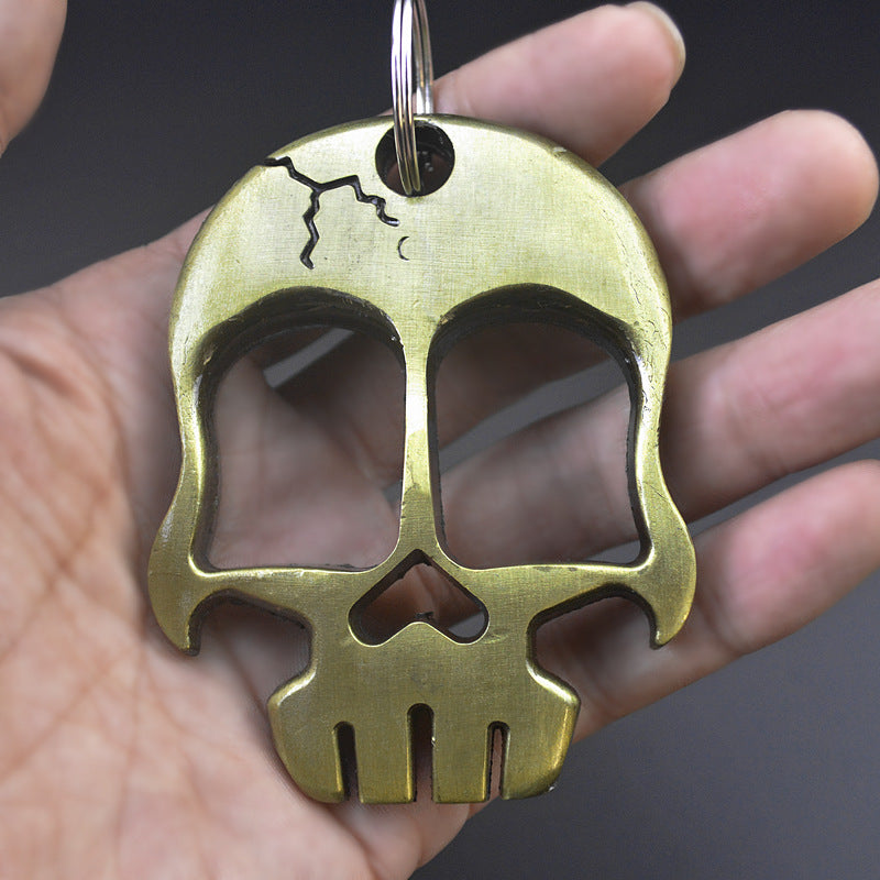 Weighted and Thickened Skull Multi-function Knuckle Dutsers