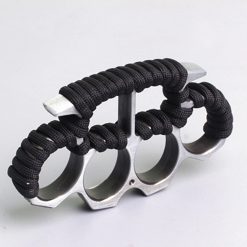 Multicolor With rope Four Finger Outdoor EDC Knuckle Dusters