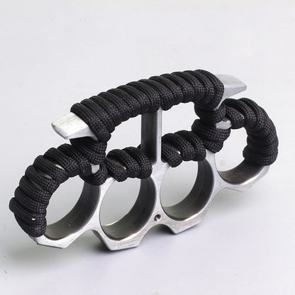 Multicolor With rope Four Finger Outdoor EDC Knuckle Dusters