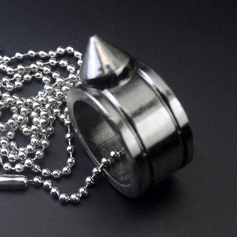 One Finger Ring Pendant Pocket EDC Knuckle Dusters