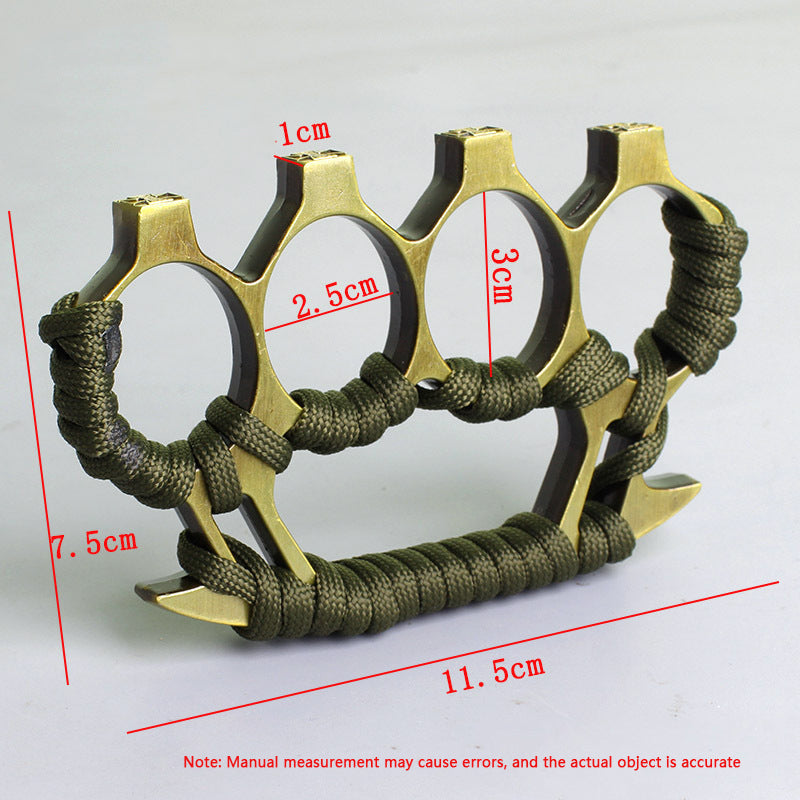 With Rope Outdoor Big Hole Pocket Backpack EDC Knuckle Dutsers