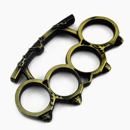 Small Bronze EDC Outdoor Knuckle Dusters