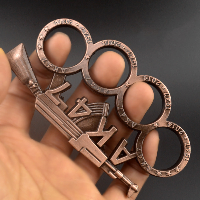 Multi-style Four Finger Outdoor Pocket  EDC Knuckle Dusters