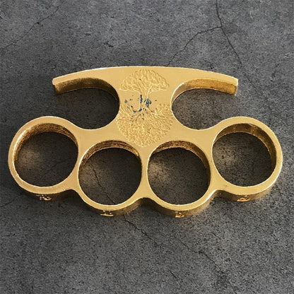 Old Style Zinc Alloy Knuckle Dusters Self-Defense EDC Gear