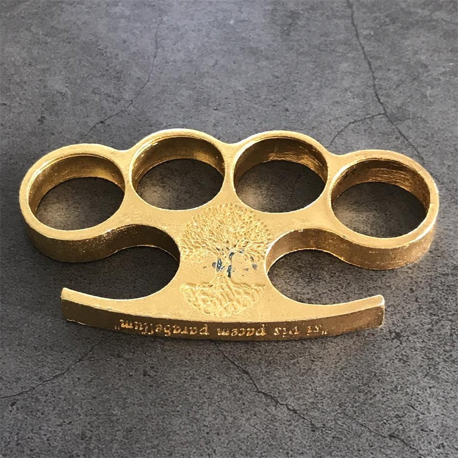Old Style Zinc Alloy Knuckle Dusters Self-Defense EDC Gear