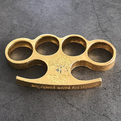 Old Style Zinc Alloy Knuckle Dusters Self-Defense EDC Gear