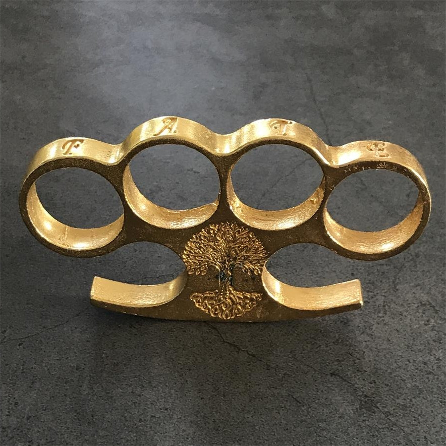 Old Style Zinc Alloy Knuckle Dusters Self-Defense EDC Gear
