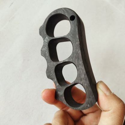 Carbon Fiber Pea Outdoor EDC Knuckle Dusters