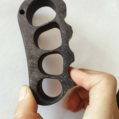 Carbon Fiber Pea Outdoor EDC Knuckle Dusters