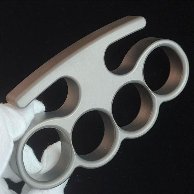 Self Defense Solid TC21 Titanium Knuckle Duster Window Breaker