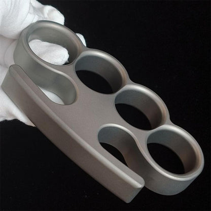 Self Defense Solid TC21 Titanium Knuckle Duster Window Breaker