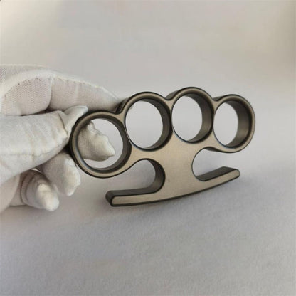 Self Defense Solid TC21 Titanium Knuckle Duster Window Breaker