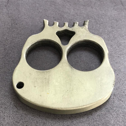 Skull Two-Finger Outdoor Portable Knuckle Dusters EDC Decoration