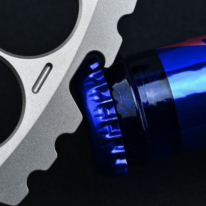 Titanium Knuckle Dusters Smiley Face Multifunctional Bottle Opener