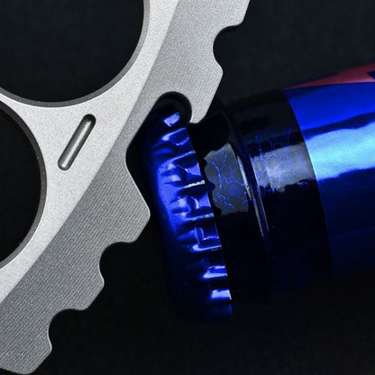 Titanium Knuckle Dusters Smiley Face Multifunctional Bottle Opener