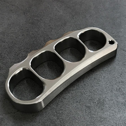 Titanium Alloy Medium Pea Knuckle Dusters Outdoor EDC Tool