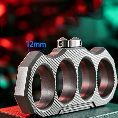Zinc Alloy Knuckle Dusters Detachable Self Defense Window Breaker