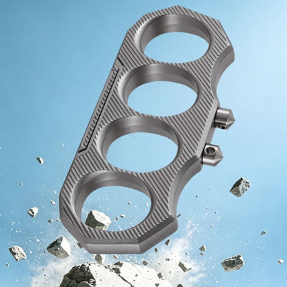 Zinc Alloy Knuckle Dusters Detachable Self Defense Window Breaker