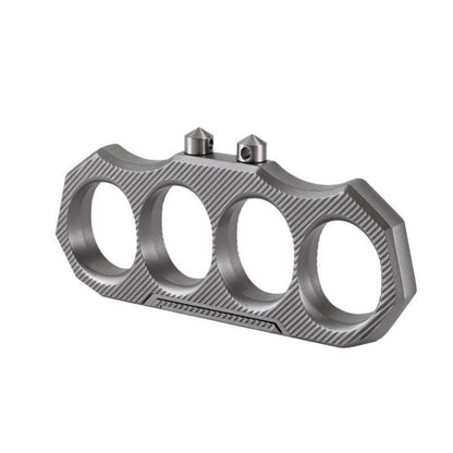 Zinc Alloy Knuckle Dusters Detachable Self Defense Window Breaker