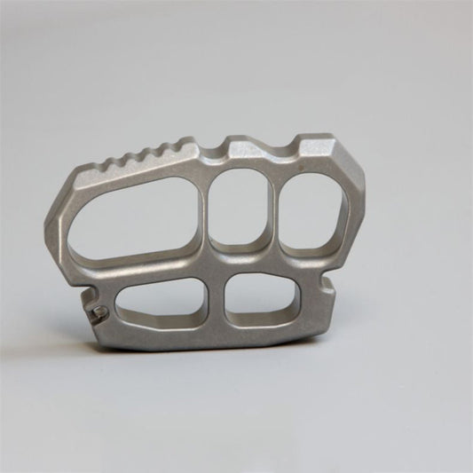 Solid 304 Steel Stonewashed Knuckle Dusters