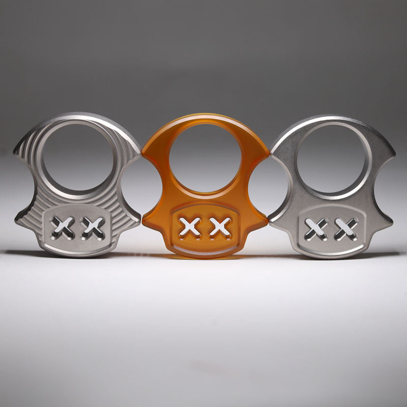 Multi-style Mini EDC Knuckle Dusters ecoration Tool with No Lanyard