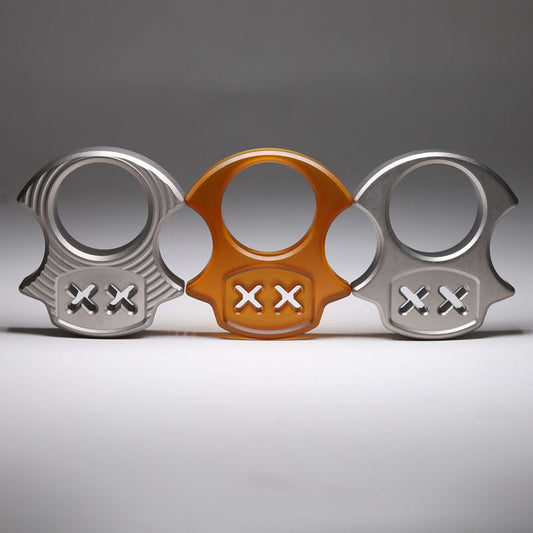 Multi-style Mini EDC Knuckle Dusters ecoration Tool with No Lanyard