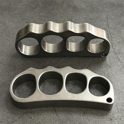 Medium Titanium Pea Knuckle Dusters EDC Outdoor Tool